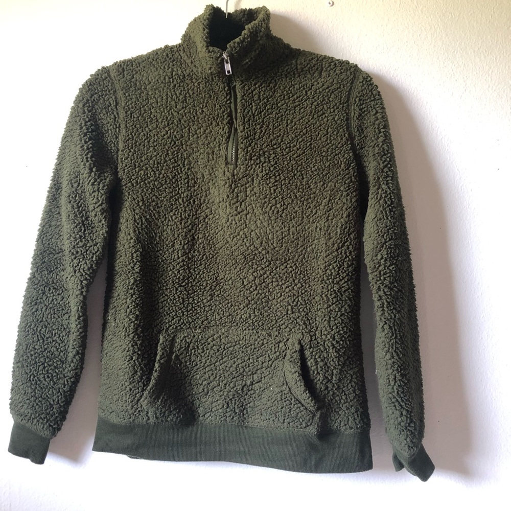 Sherpa pullover